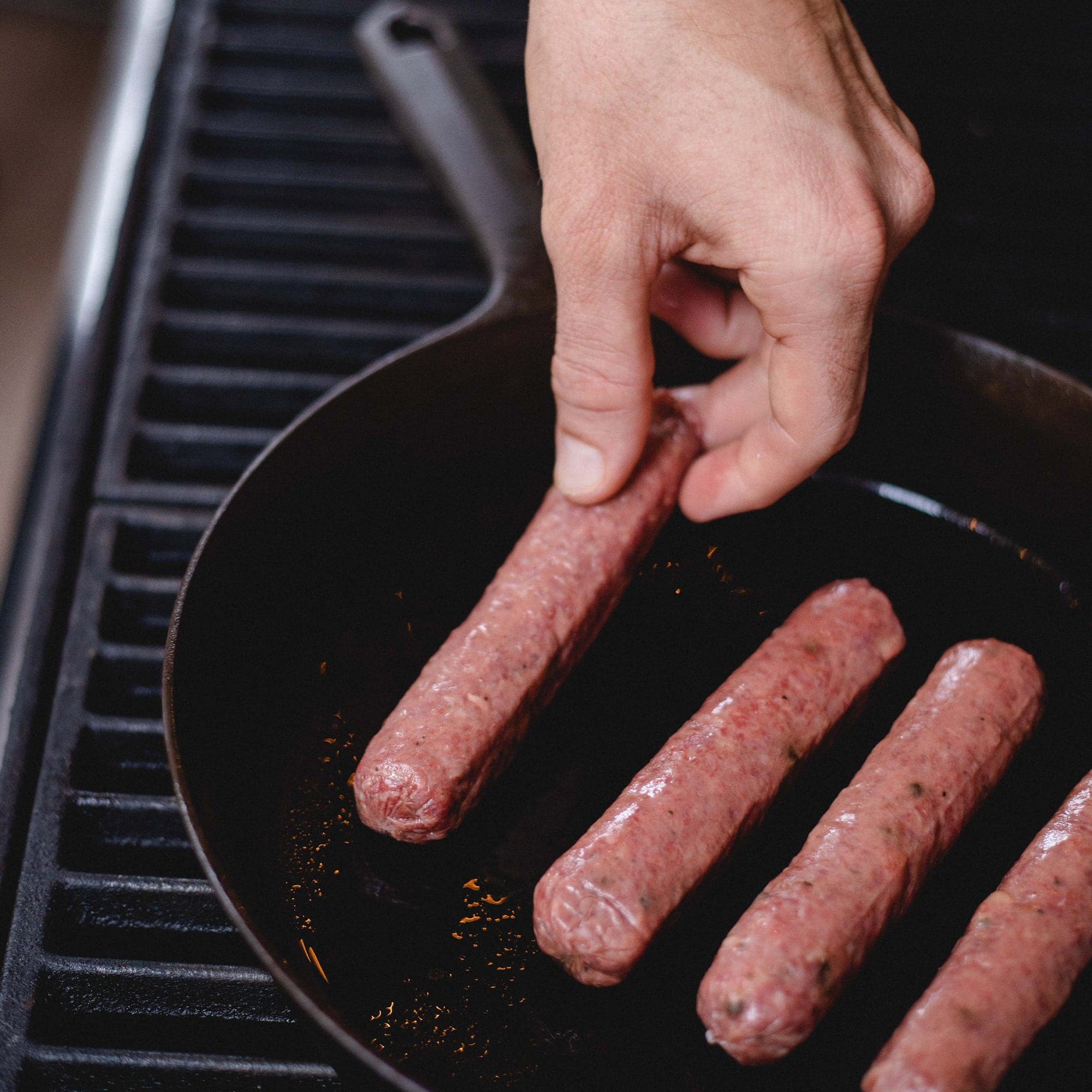 Grass Fed Bison & Beef Sausage with Jalapeno & Cheddar - Image 3