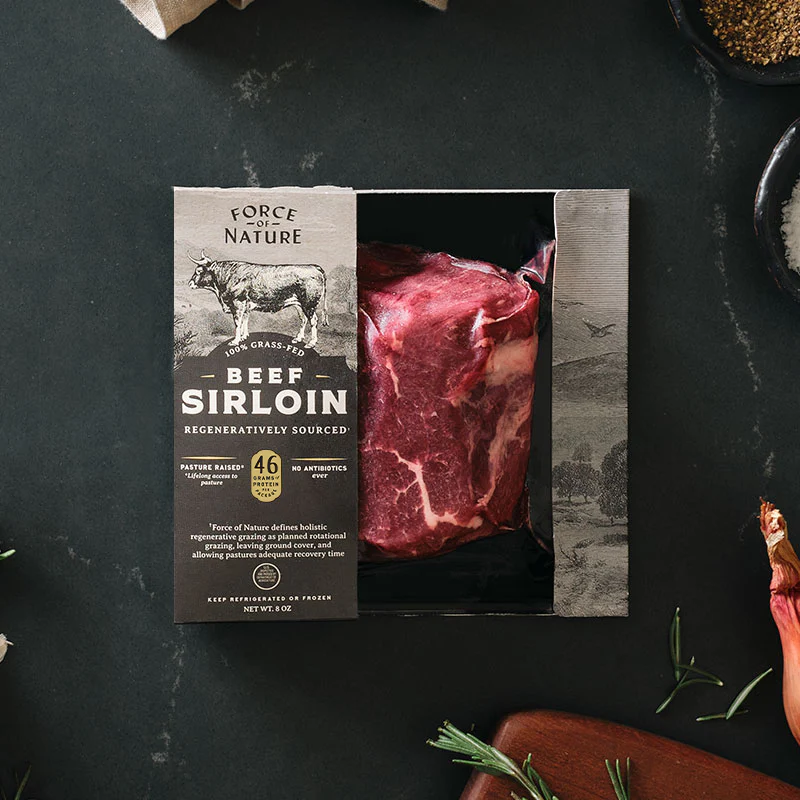 Grass Fed Beef Sirloin Steak - Image 3